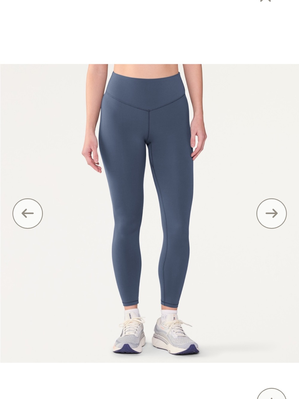 Vuori AlltheForm Leggings Blue Coast Size S
